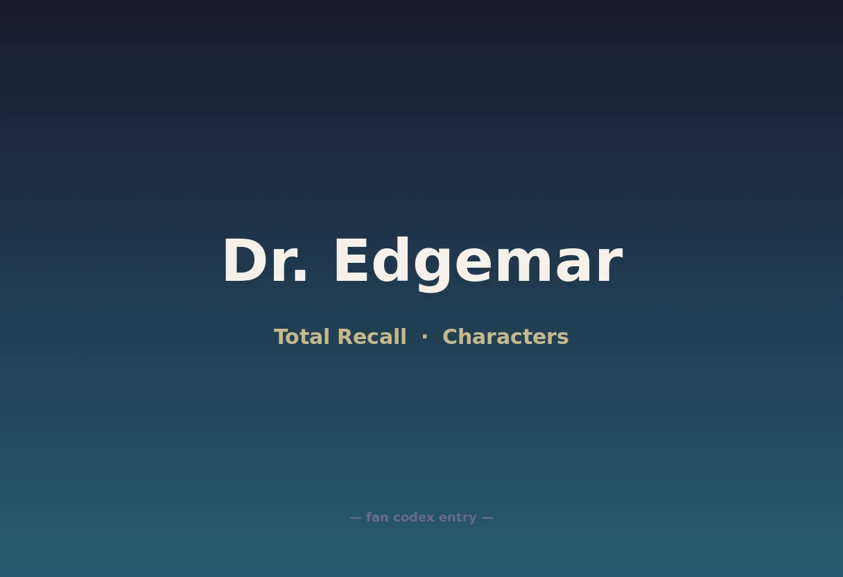 Dr. Edgemar