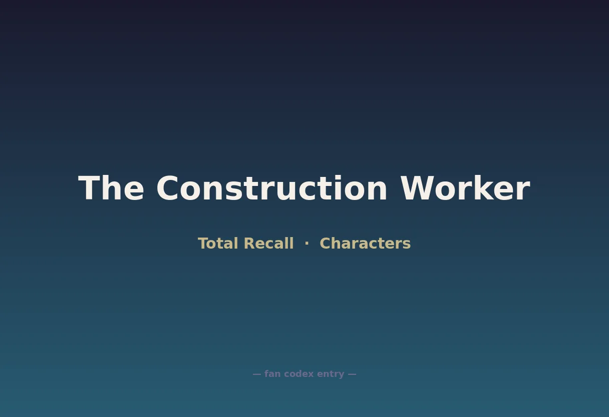 The Construction Worker