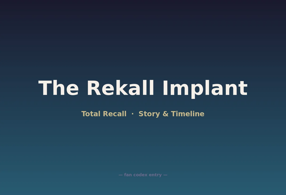 The Rekall Implant