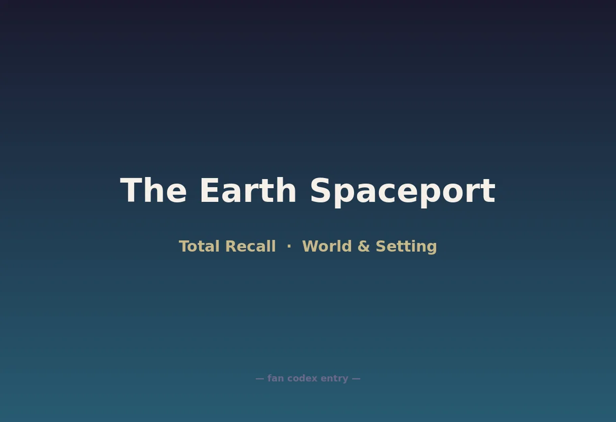 The Earth Spaceport